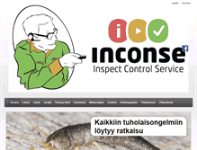 Tablet Screenshot of inconse.fi
